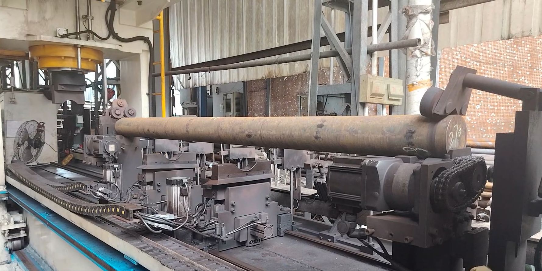 Automatic bar straightening process