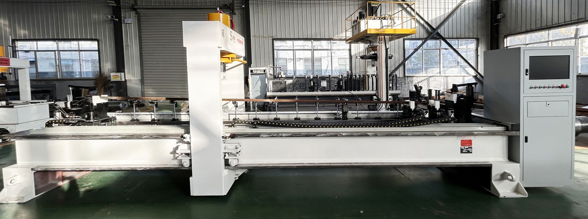 Cast iron hexagonal shaft straightening