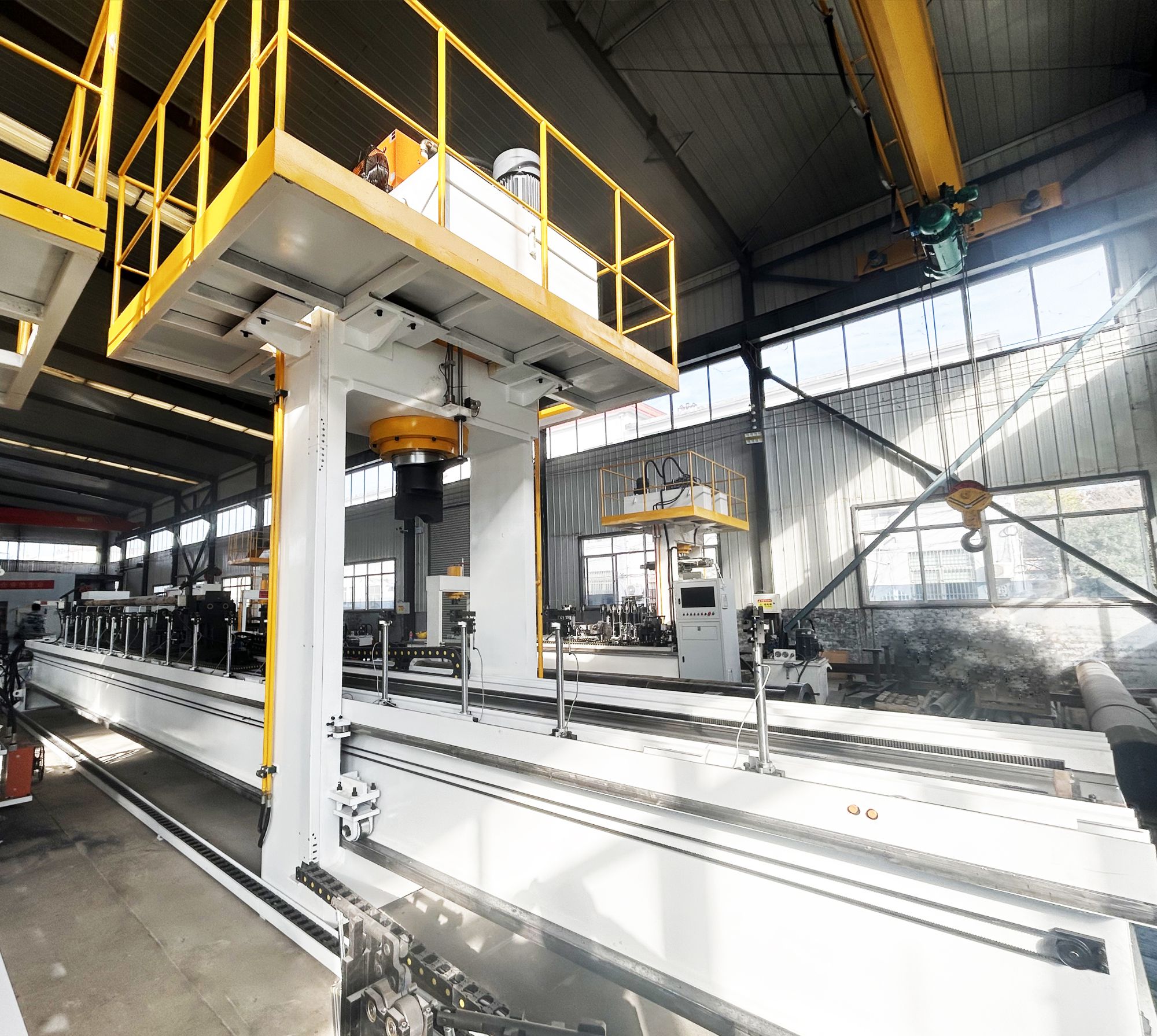 315-ton round bar straightening machine