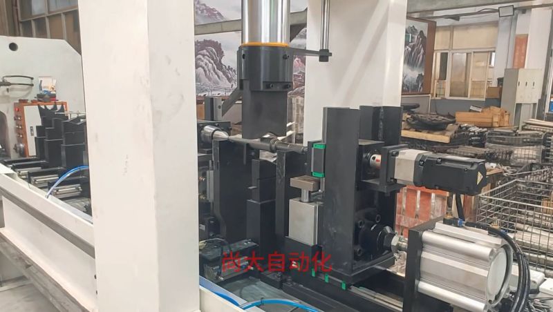 automatic shaft straightening machine